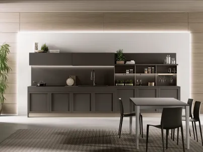 Cucina Moderna ad angolo Penta|Lungomare 11 di Colombini Casa Artec
