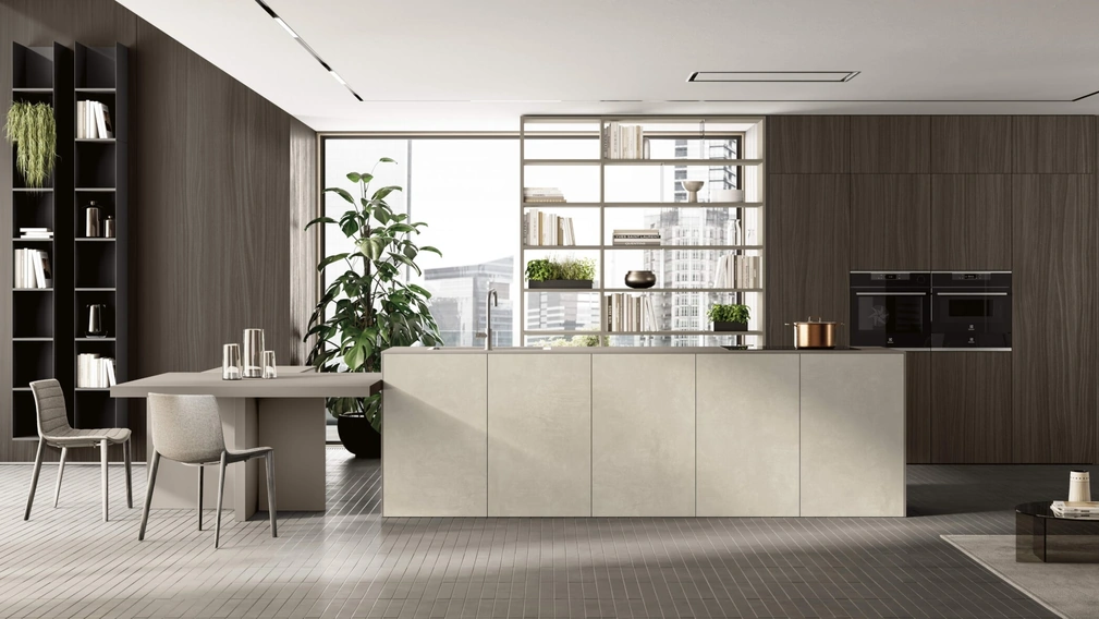 Cucina Moderna con penisola Segno 02 di Colombini Kitchen