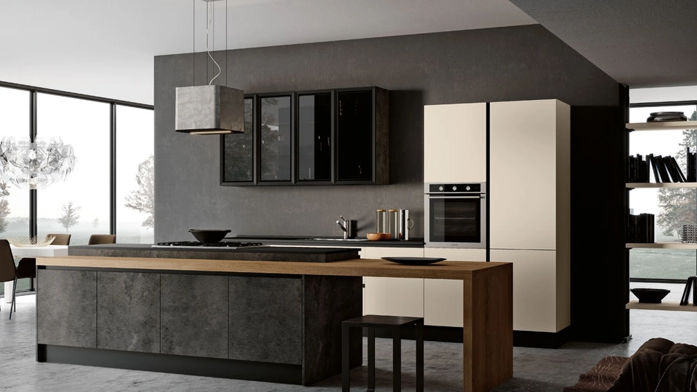 Cucina Moderna con isola Stea di Imab