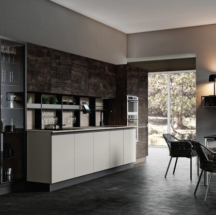 Cucina Moderna lineare Teia di Imab