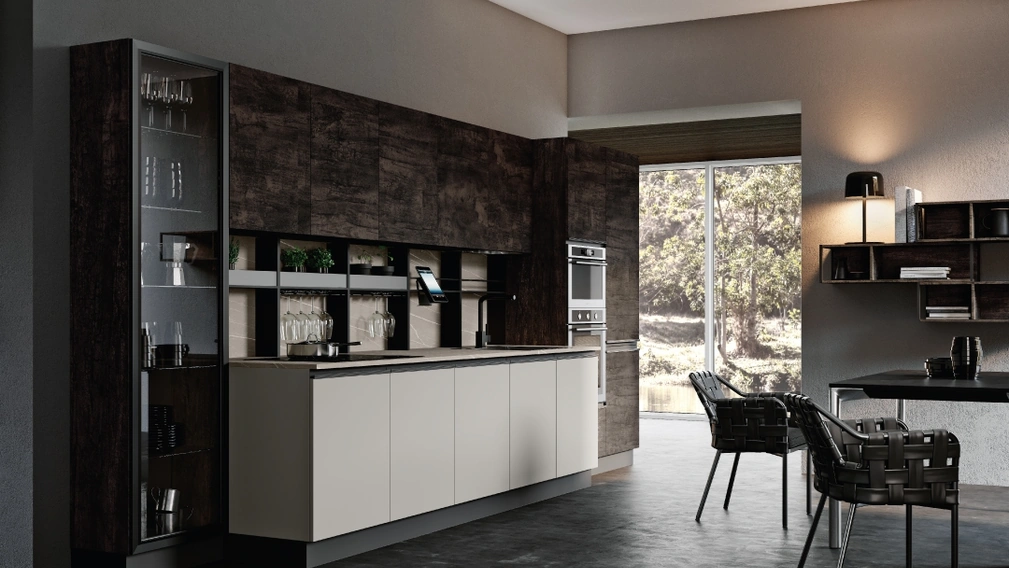 Cucina Moderna lineare Teia di Imab