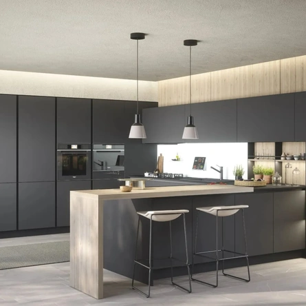 Cucina Moderna con penisola Trend Grip di Forma Cucine