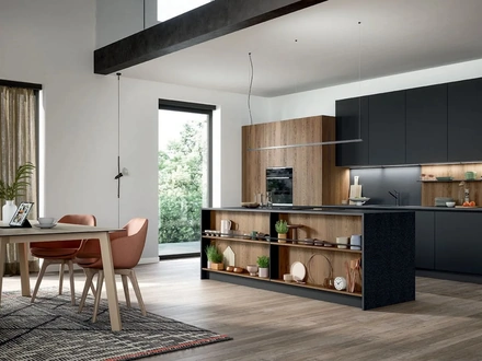 Cucina Moderna con isola Trend Linea di Forma Cucine