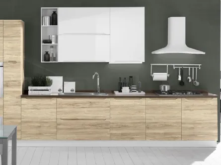 Cucina in linea Carima di EVo Cucine