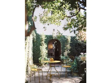 Tavolo da giardino Etienne in Metallo di Bizzotto