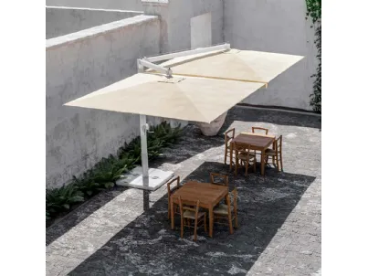 Ombrellone FLN-V in alluminio verniciato di La Seggiola