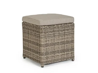 Pouf da giardino Kent in fibra sintetica di Bizzotto