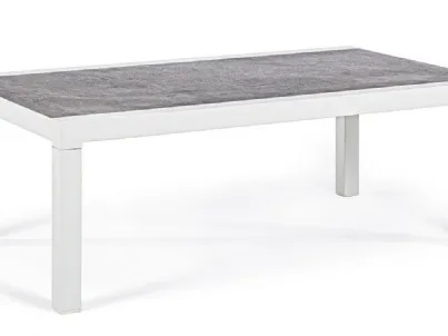 Tavolino da giardino Kledi con top in Ceramica di Bizzotto