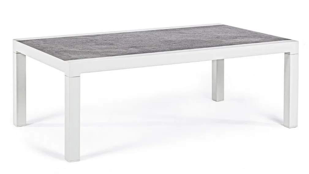 Tavolino da giardino Kledi con top in Ceramica di Bizzotto