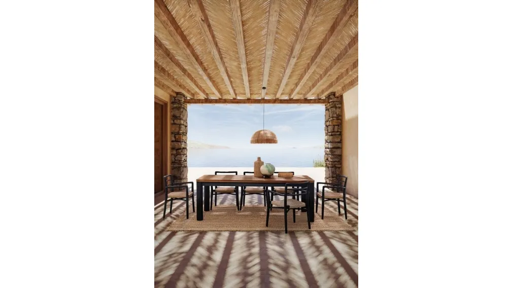 Sedia in teak Leticia di Bizzotto