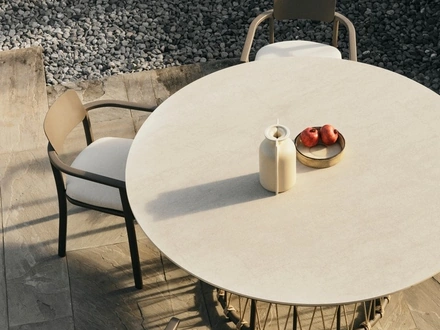Sedia Makena in alluminio di Bizzotto