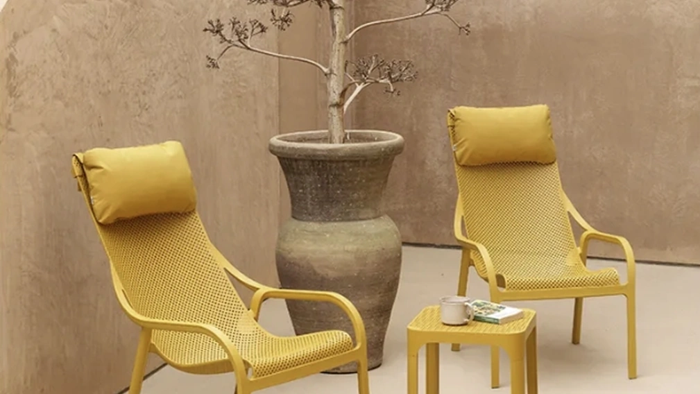 Tavolino in polipropilene Net 40 di Nardi