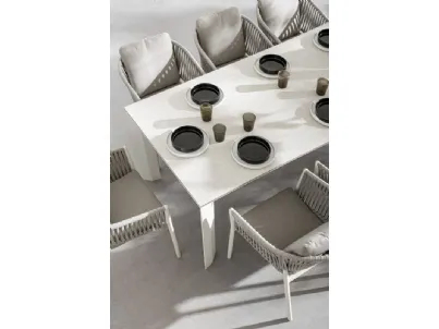 Tavolo Otavio in ceramica di Bizzotto