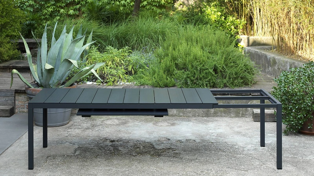Tavolo per esterni in alluminio verniciato Rio Alu Extensible di Nardi