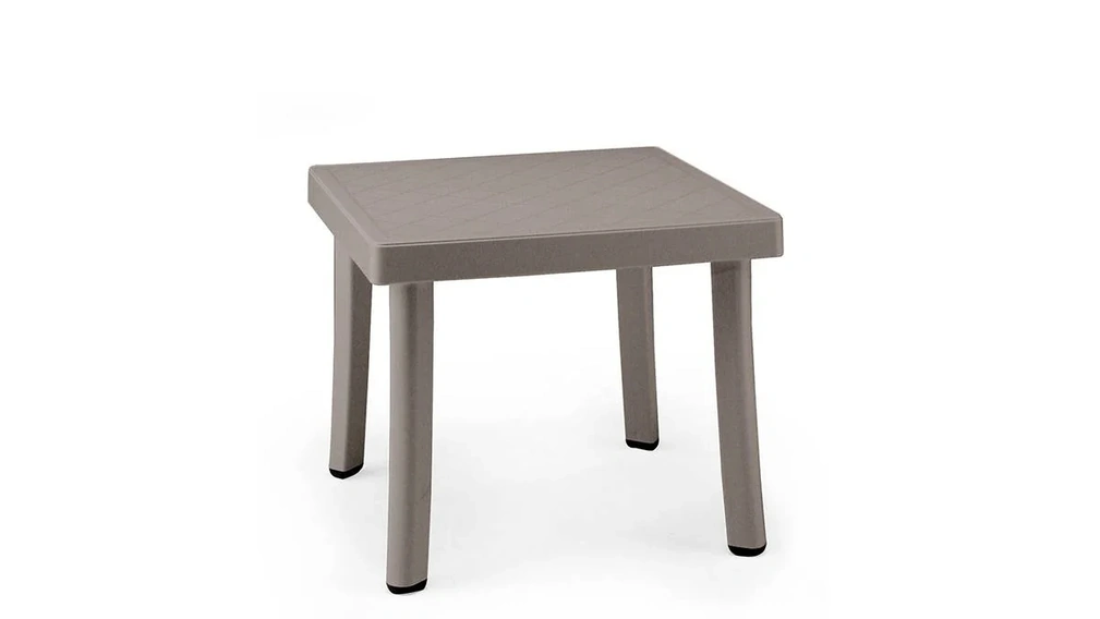 Tavolino quadrato in polipropilene per esterni Rodi di Nardi