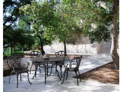 Tavolo da giardino con sedie modello Victoria Rotondo di Bizzotto