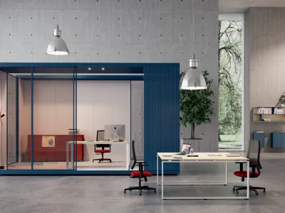 Scrivania Operativa Loft Underground 03 di Colombini Office