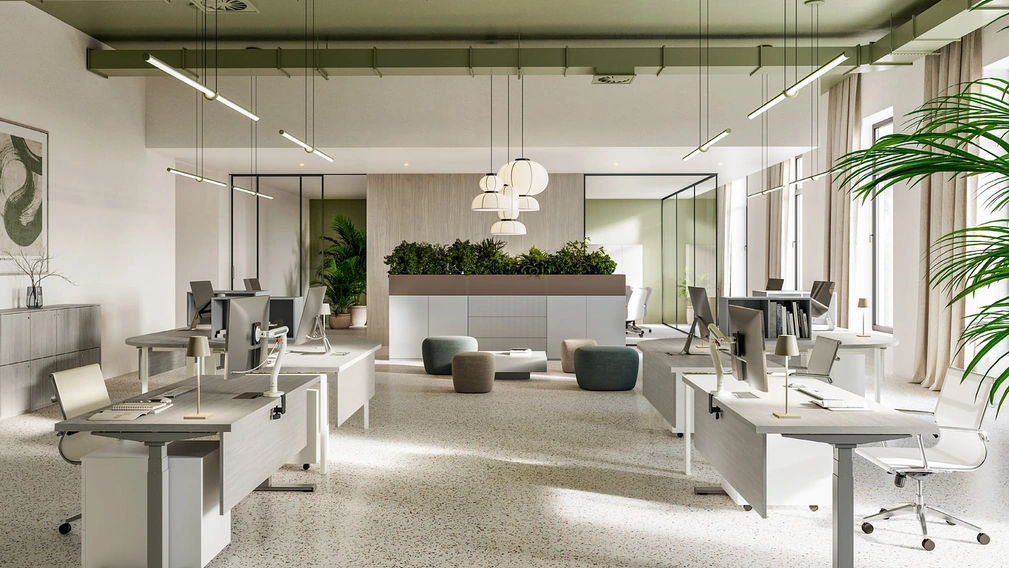 Scrivania Operativa OF114 di Giessegi