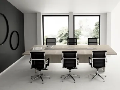 Seduta Operativa 11 in tessuto traspirante Nero di Colombini Office