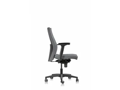 Seduta Operativa 20 ergonomica in tessuto Grigio di Colombini Office