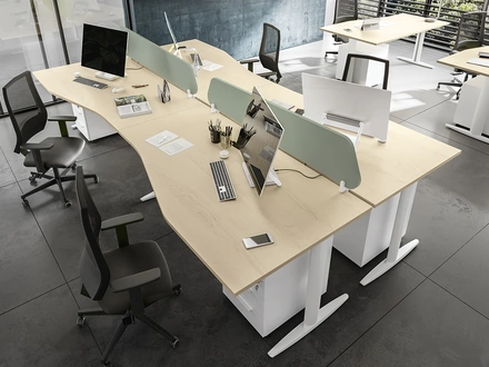 Scrivania Operativa Teko Classic di Colombini Office