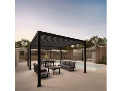 Pergola Ocean Antracite a isola di Bizzotto